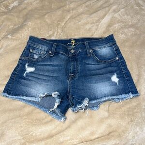 7 for all mankind shorts